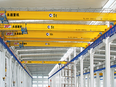 Single girder bridge crane
