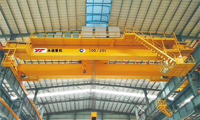 Double girder top running crane